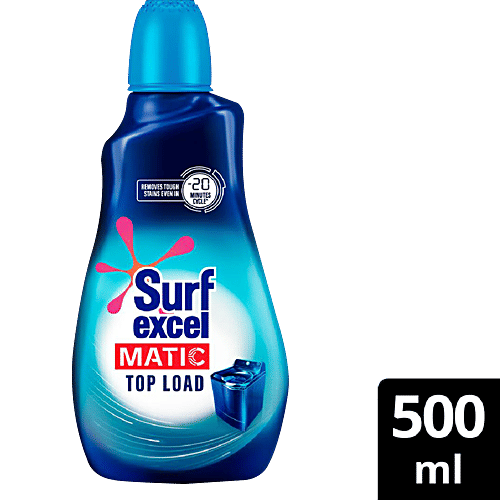 Surf Excel Liquid Detergent Matic Top Load 500