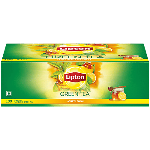 Buy Lipton Green Tea Bags Honey Lemon 100 Pcs Online At Best Price