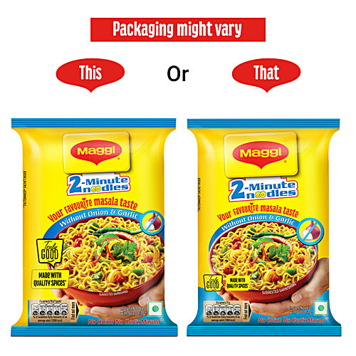 Buy Maggi 2-Minute Instant Noodles - No Onion & Garlic Online at