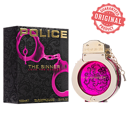 Mens Fragrance The Sinner Police Perfume The Sinner Forbidden