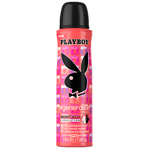 Buy Playboy Generation Woman Deodorant Spray Online at Best Price