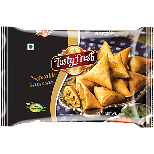 Buy Tasty Fresh Frozen Veg Samosa 240 Gm Online At Best Price of