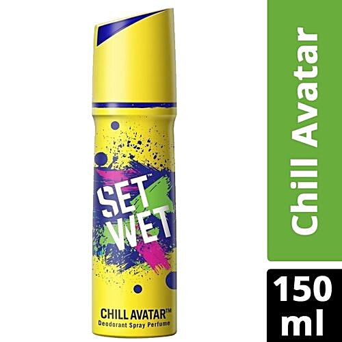Buy Set Wet Deodorant Spray Perfume Chill Avatar 150 ml Online