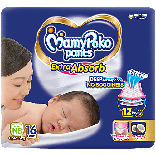 Buy Mamypoko Pants For Kg Of New Born 20 Pcs Online At Best