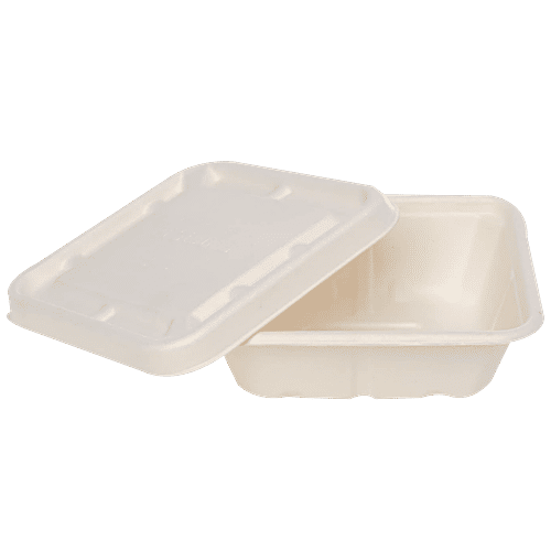 Ecoware Disposable Food Box with lid 750 ml, 10 pcs