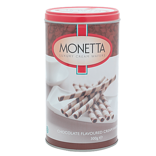 Buy Monetta Wafer Sticks Chocolate Cream 300 Gm Online At Best