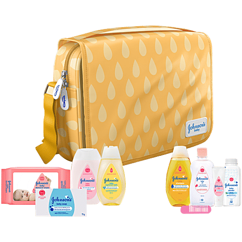 Johnson's baby Care Collection Blue, 10 pcs