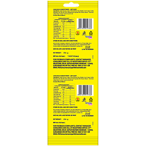 Chupa Chups Sour Belt Candy 57.6 gm