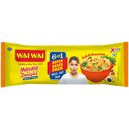 Buy Wai Wai Quick Ready To Eat Masala Curry Noodles Online at Best