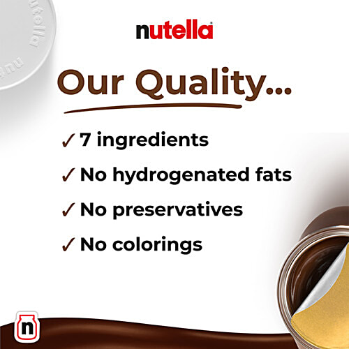 Nutella Ferrero Hazelnut Spread With Cocoa 350 Gm