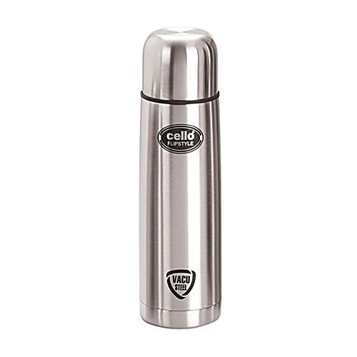 Buy Cello Flip Style Stainless Steel Flask 750 ml Online at Best