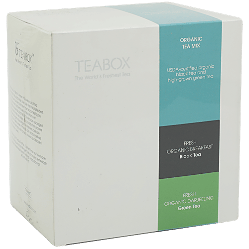 Buy Teabox Tea Combo Organic Green Organic Breakfast 8 Pcs Online At ...