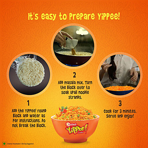 Sf Yippee Magic Masl Noodles 6In1 420 Gm