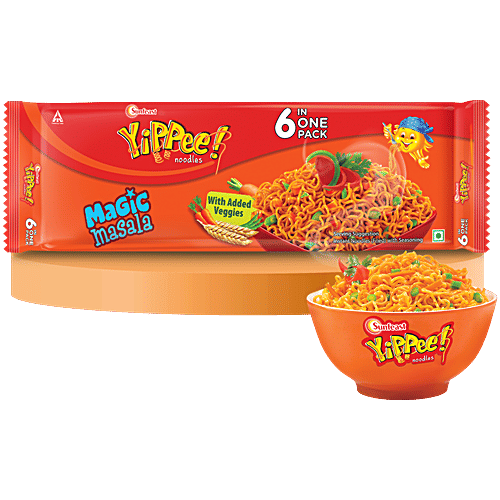 Sf Yippee Magic Masl Noodles 6In1 420 Gm