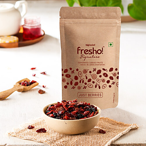 Buy Fresho Signature Just Berries Dehydrated 150 Gm Online At Best