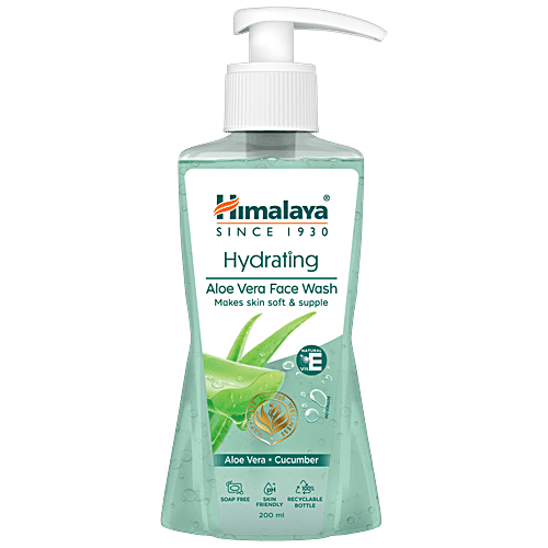 Himalaya Aloe Vera Face Wash 200ml | Hydrating, Herbal, Soft Skin  Cleanser  | eBay