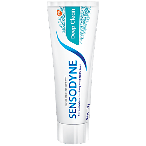 Sensodyne Sensitive Deep Clean Toothpaste 70G