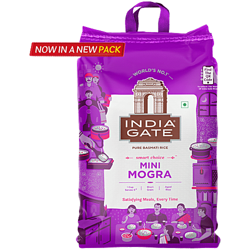 Buy India Gate Mini Mogra Basmati Rice Online at Best Price of Rs