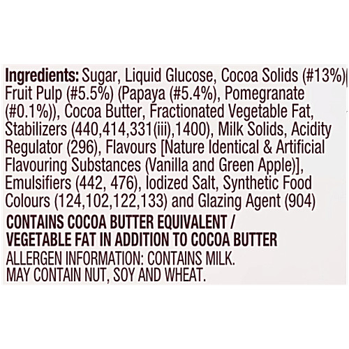 Hershey's Exotic Dark Pomegranate Center Chocolate 100 gm
