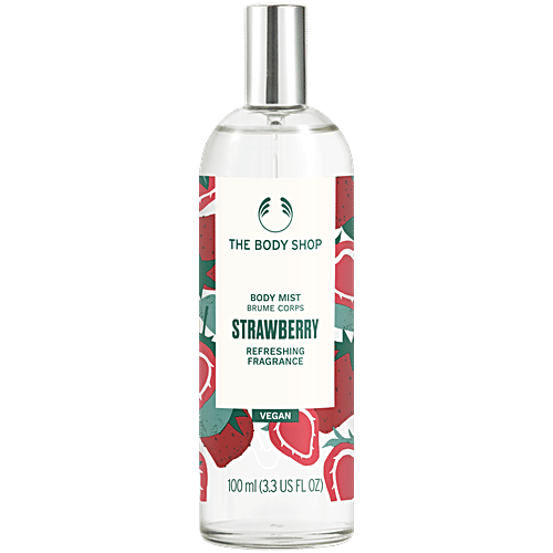 Buy The Body Shop Body Mist Strawberry For Women 100 Ml Bottle
