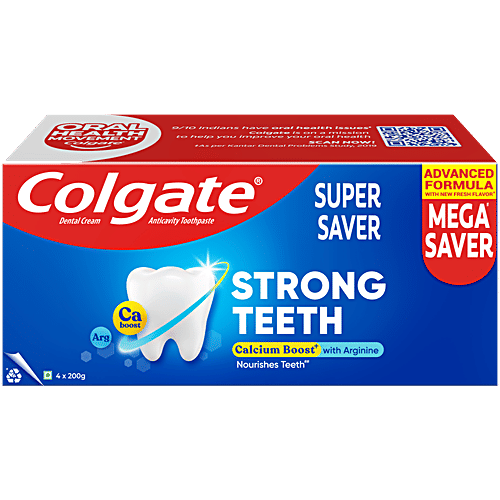 Buy Colgate Toothpaste Strong Teeth With Cavity Protection 200