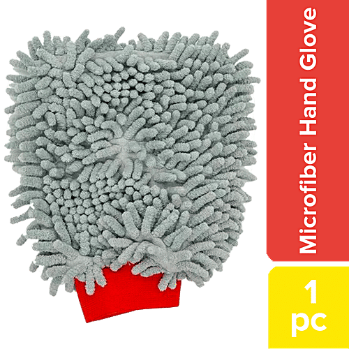 Liao Microfiber Chenille Glove For Car Bike Washing, pc