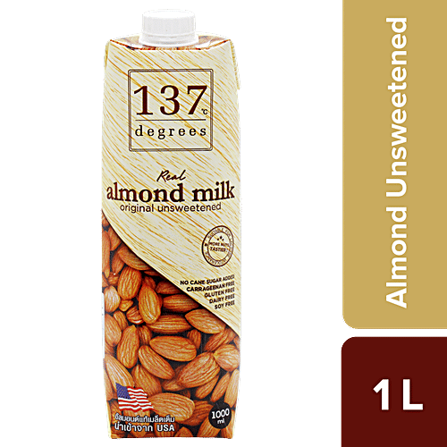 137 Degree Milk Almond, Unsweetened, L
