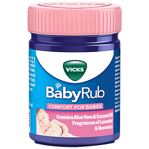 Buy Vicks Babyrub Soothing Vapor 50 Ml Online At Best Price of Rs