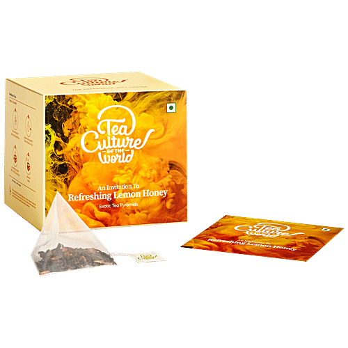 Buy Tea Culture Of The World Green Tea Lemon Honey 20 Bags Online Buy Tea Culture Of The World Green Tea Lemon Honey 20 Bags Online