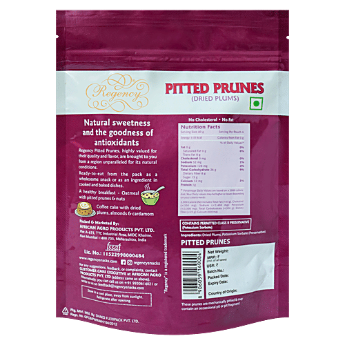 Regency Pitted Prunes 200G