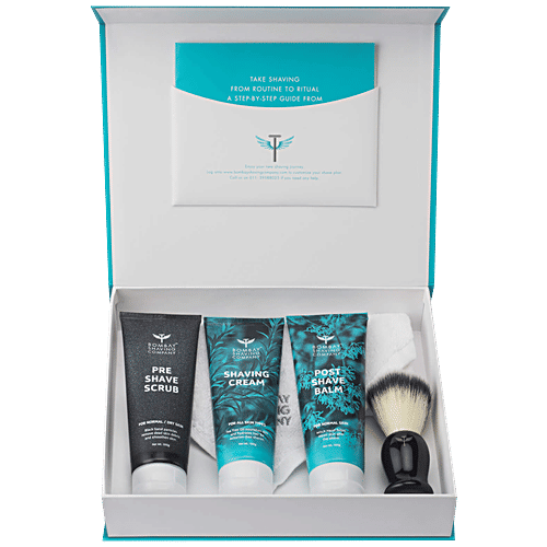 Bombay Shaving Company Shaving Essentials Value Gift Kit, pcs