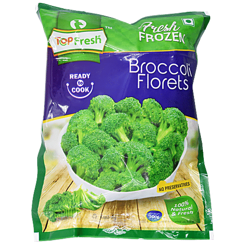 Buy TopFresh Frozen Food Broccoli, Ready To Cook Online at Best