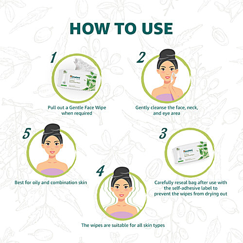Himalaya Purifying Neem 25 Facial Wipes