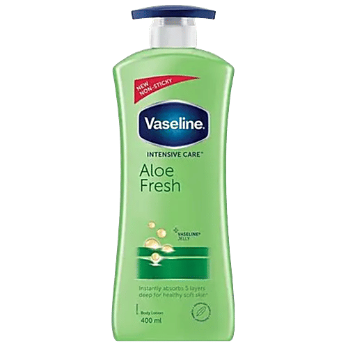 Vaseline Intensive Care Aloe Fresh Body Lotion 400Ml