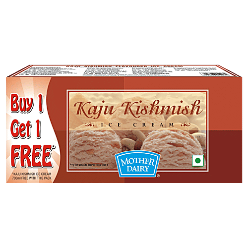 Buy Mother Dairy Ice Cream Kaju Kishmish 700 Ml Online At Best