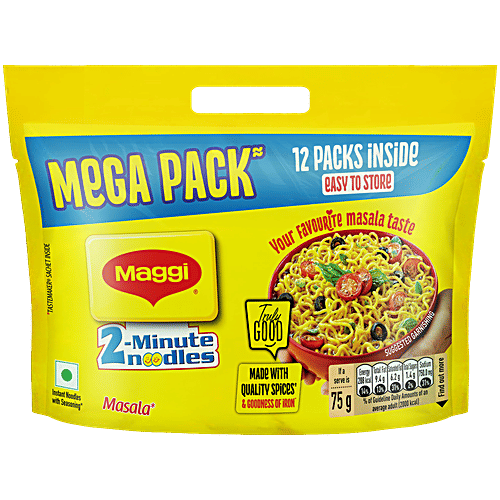 Maggie Buy Maggi 2 Minute Noodles Masala 840 Gm Online At Best Price of