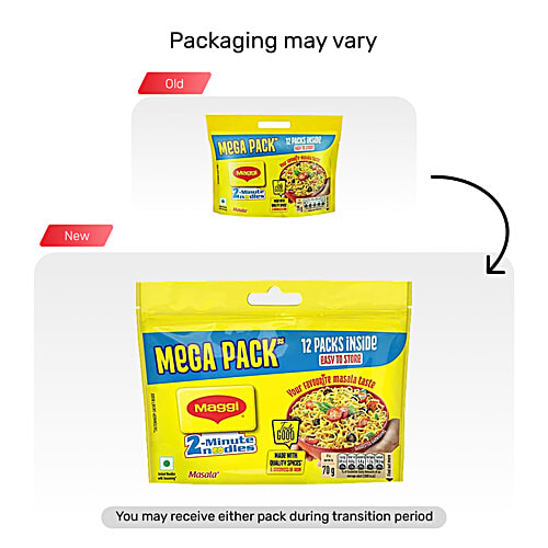 Buy Maggi 2 Minute Noodles Masala 840 Gm Online At Best Price of