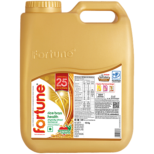 Buy Fortune Refined Rice Bran Oil Online at Best Price of Rs 2486 ...