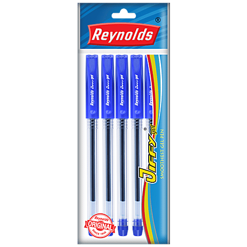 Reynolds Jiffy Gel Pen Set Blue, pcs