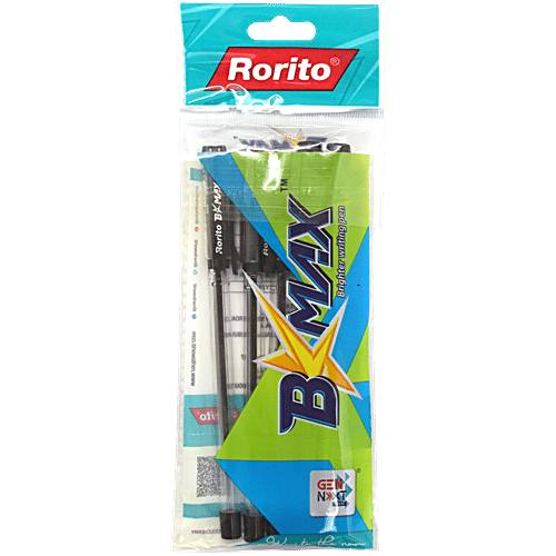 Buy Rorito Ball Pen Bmax, Black pcs Online at Best of
