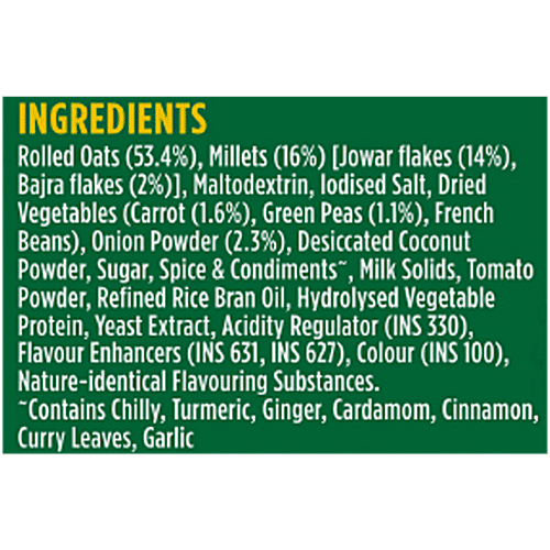 Saffola Veggie Twist Instant Masala Oats 500 Gm