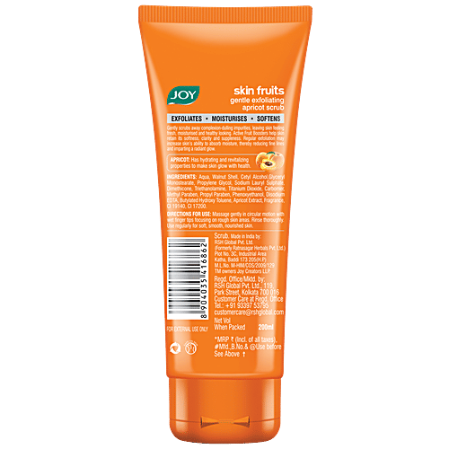 Joy Skin Fruits Apricot Scrub 200ml