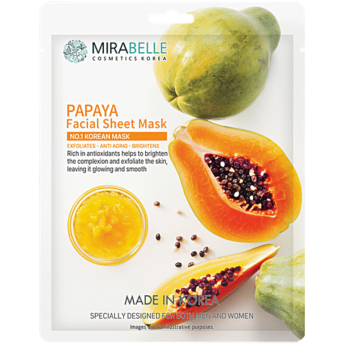 Mirabelle Papaya Fairness Facial Mask 25Ml
