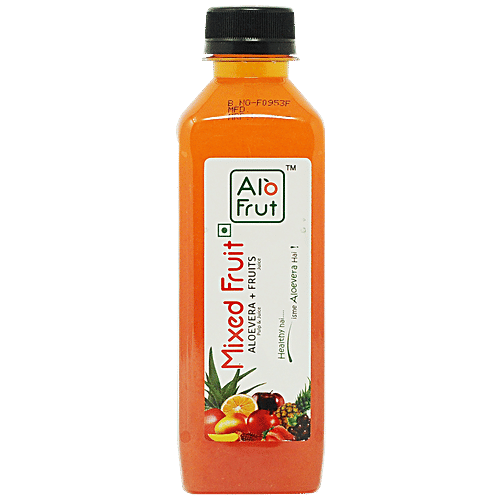 Buy Alo Frut Mixed Fruit Juice With Aloe Vera Online at Best Price