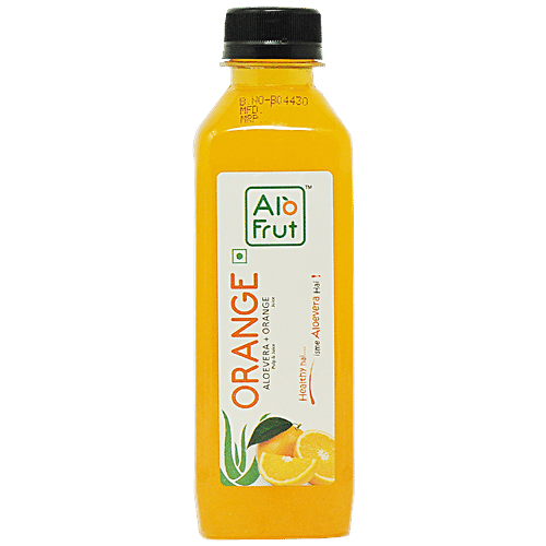 Alo Frut Orange Juice With Aloe Vera, 300 ml