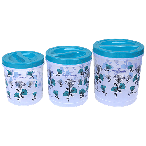 Buy Princeware Atta/Dal/Rice/Plastic Storage Container/Dabba Set