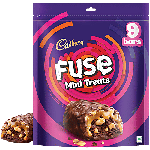 Cadbury Fuse Bites Miniature Chocolate 9x13 gm