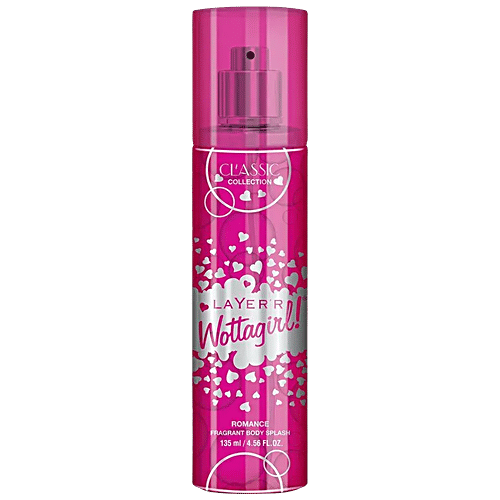 Layerr Wottagirl! Perfume Spray Romance, Classic, 135 ml