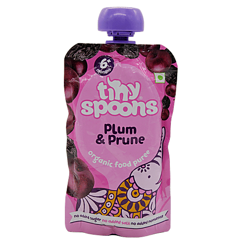Buy Tiny Spoons EU Organic Puree, Plum Prunes PK1 Online at