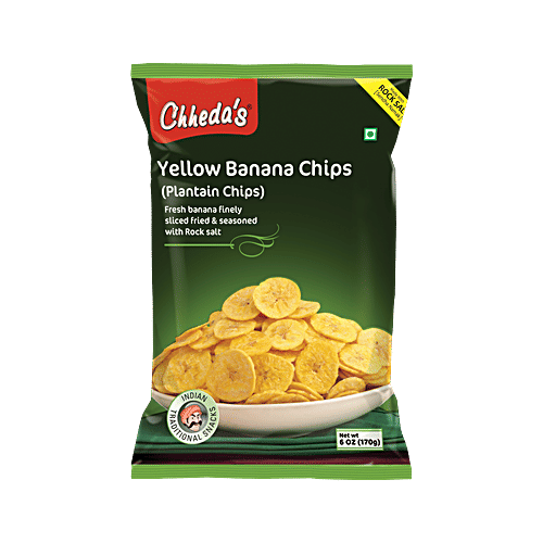 Chheda'S Yellow Banana Chips 170 Gm
